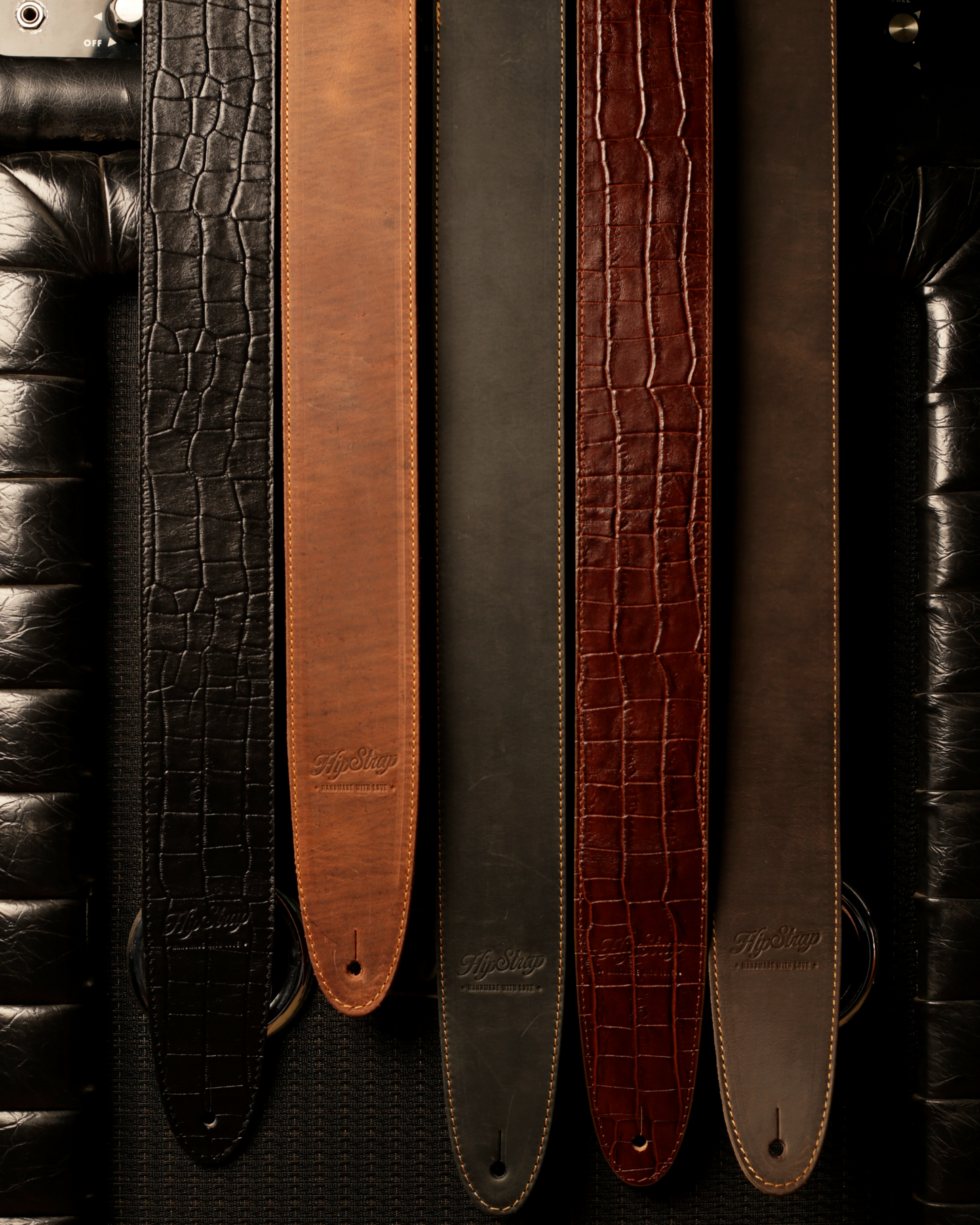 The Classic Strap - Black Alligator