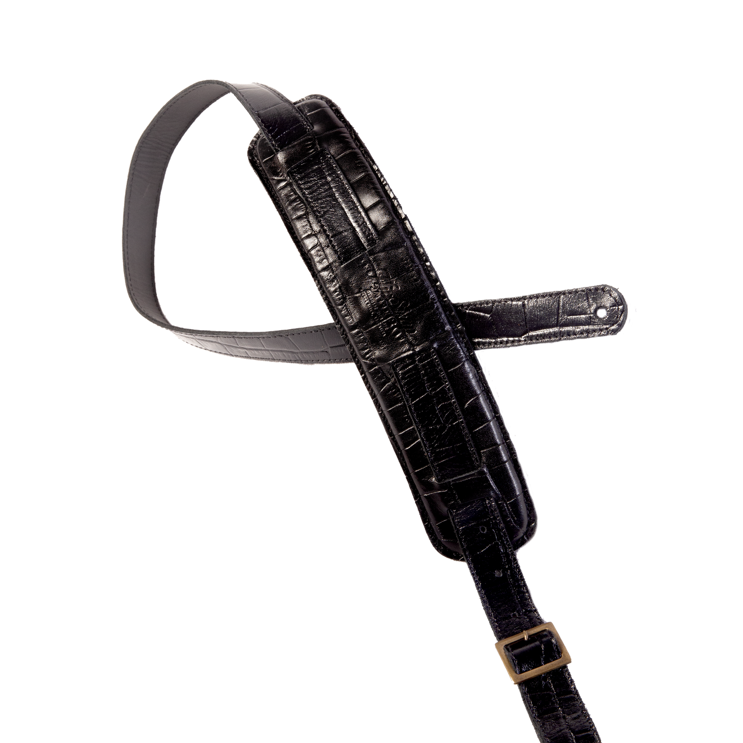 "The 1950" Strap - Black Alligator