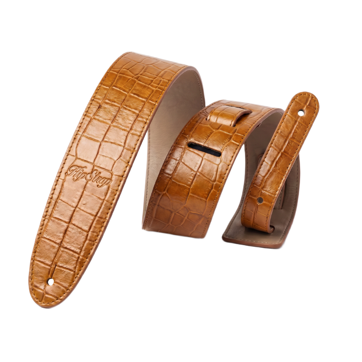 The Classic Strap - Caramel Alligator