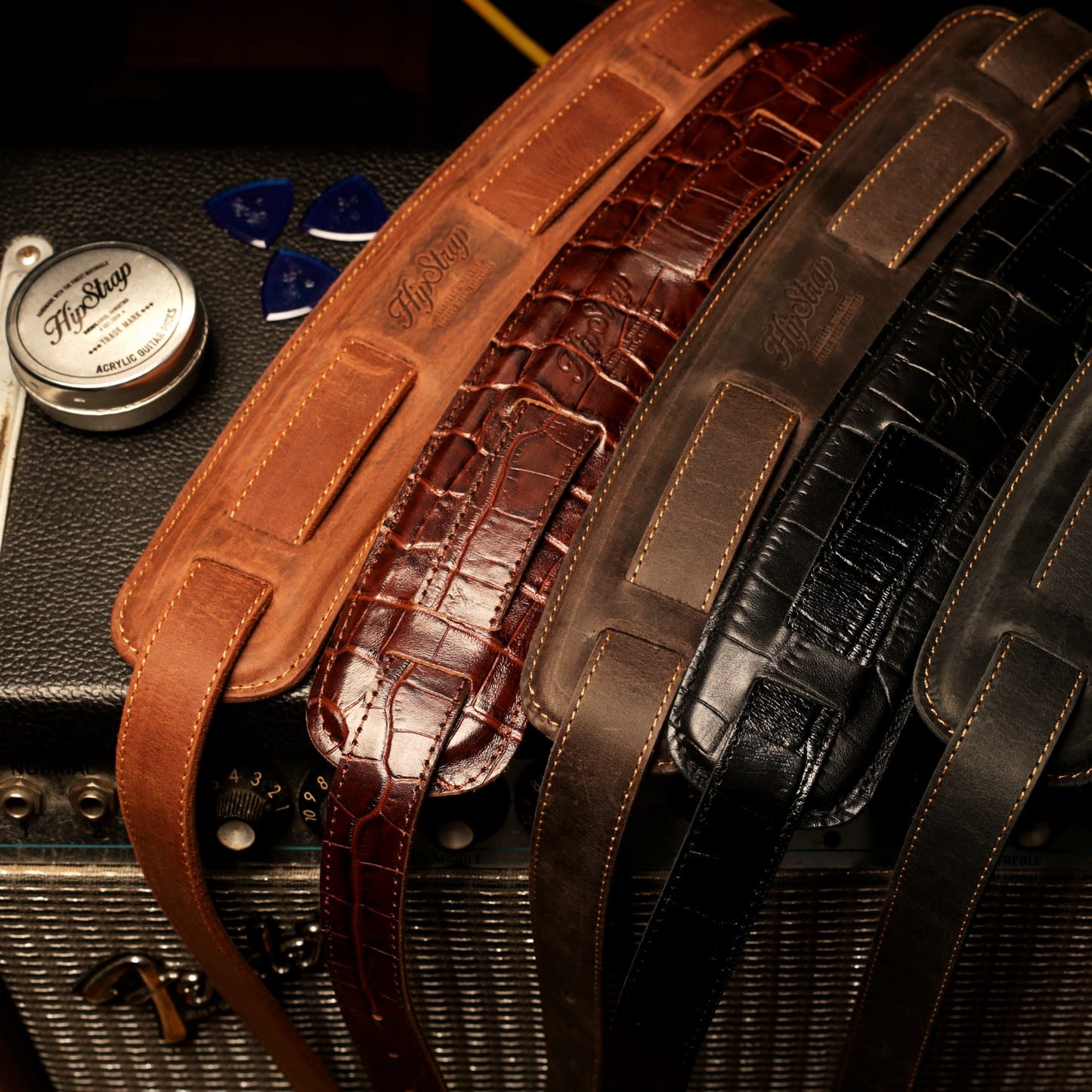 "The 1950" Strap - Aged Black