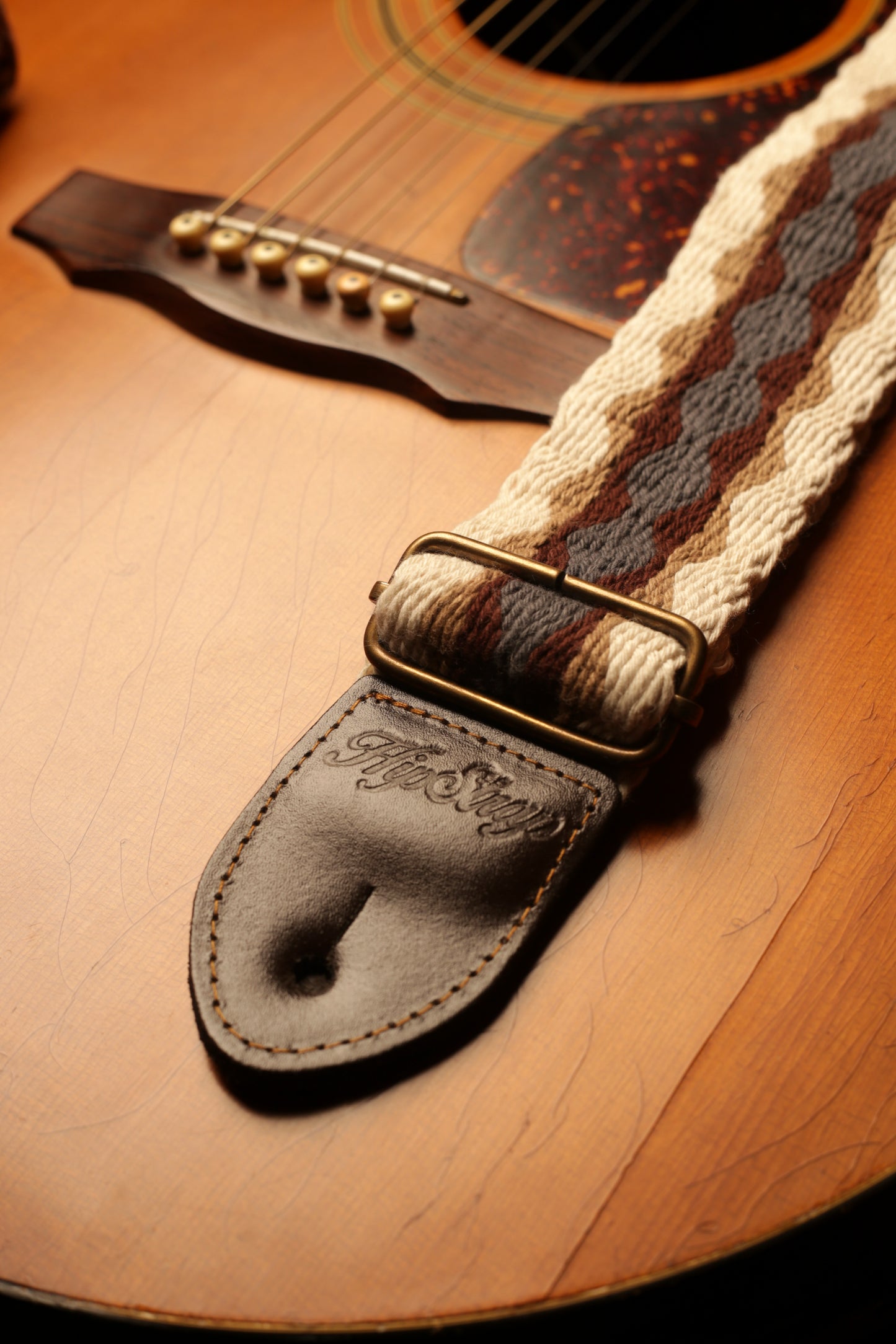 Panajachel Handwoven Vintage Inspired Guitar Strap