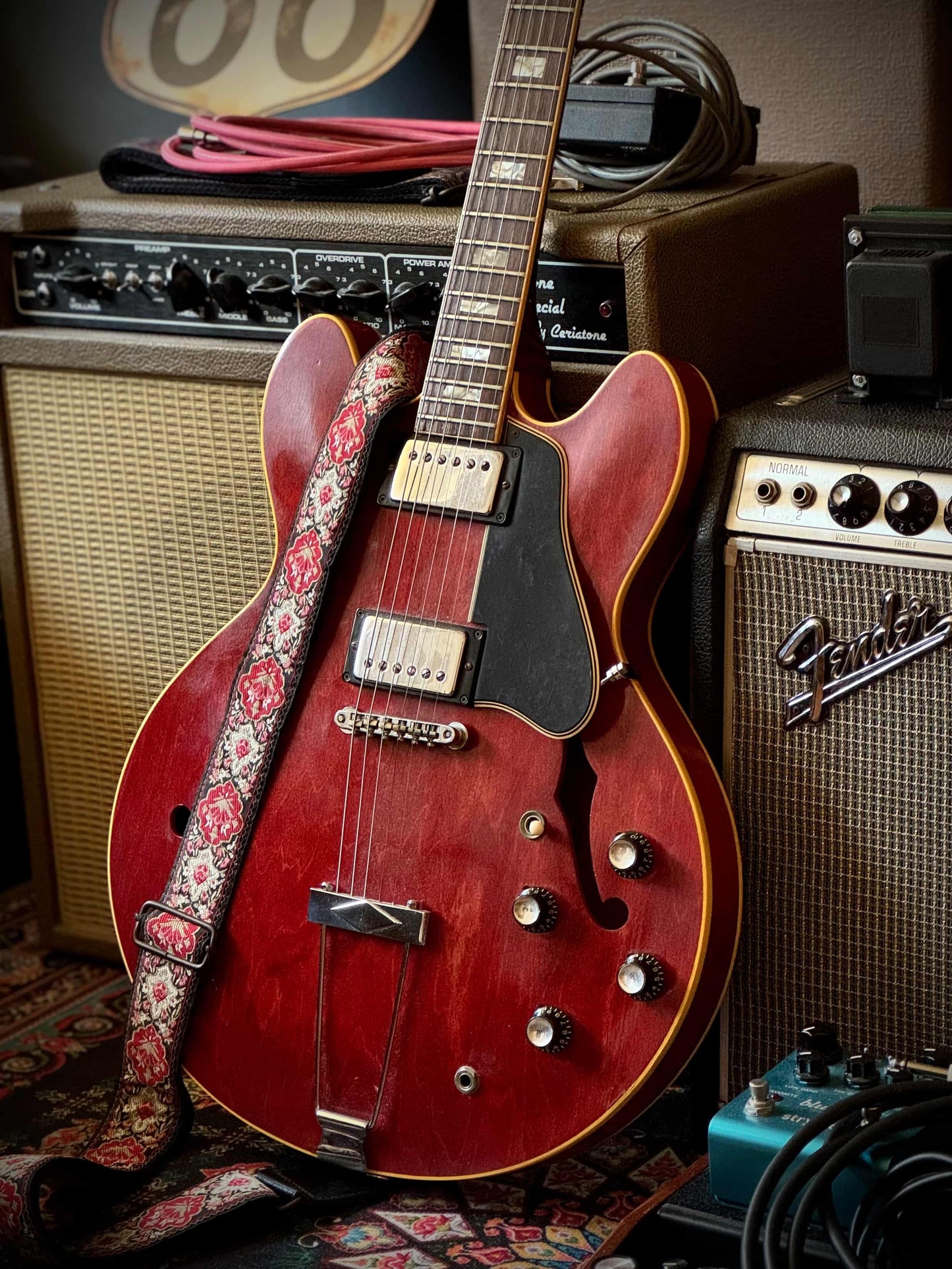 Monterey Vintage Inspired Guitar Strap