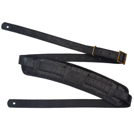 "The 1950" Strap - Black Alligator