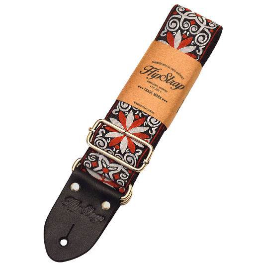 Celtic Star Vintage Inspired Guitar Strap