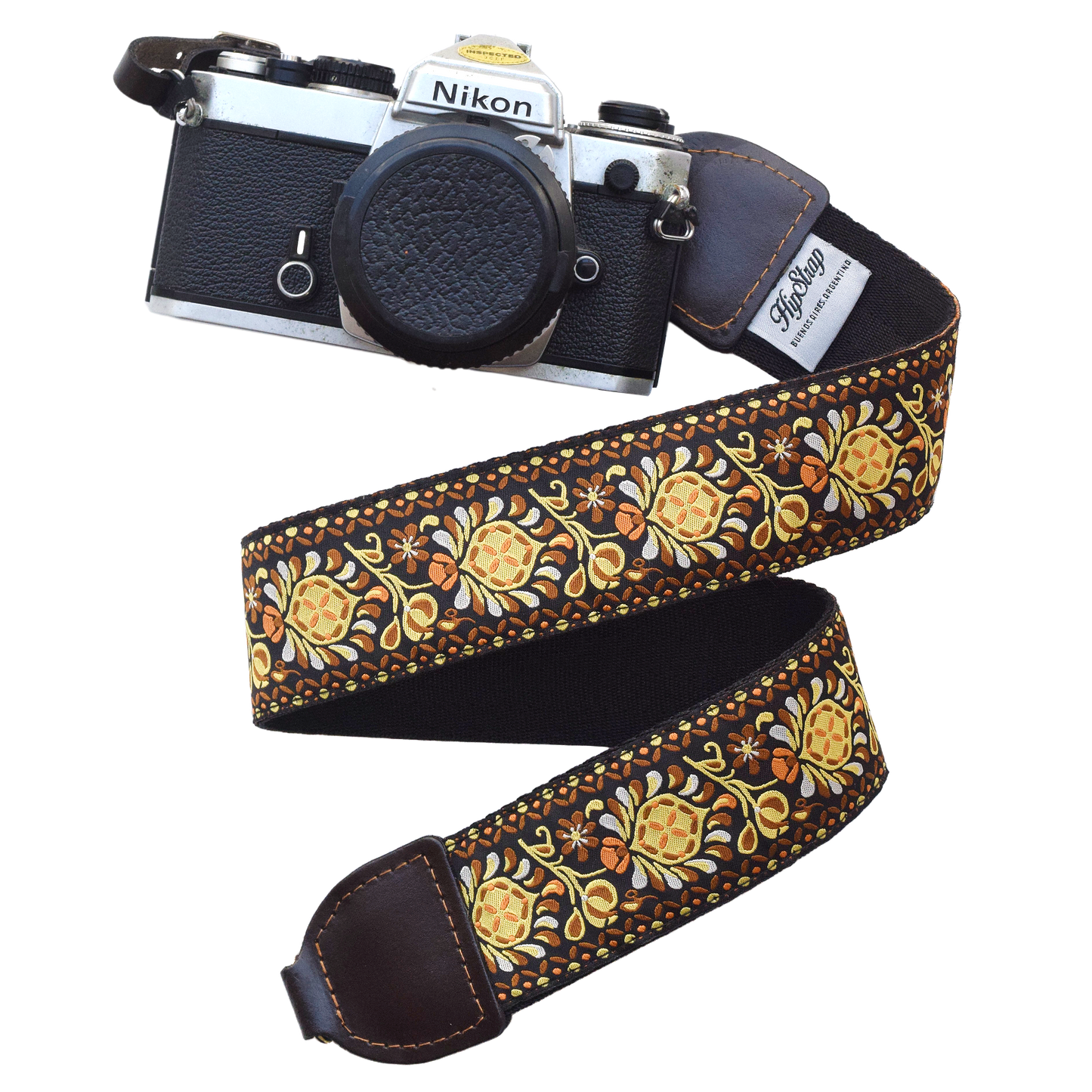 Gold Haze Vintage Inspired Camera Strap