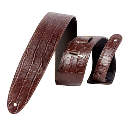 The Classic Strap - Bourbon Alligator