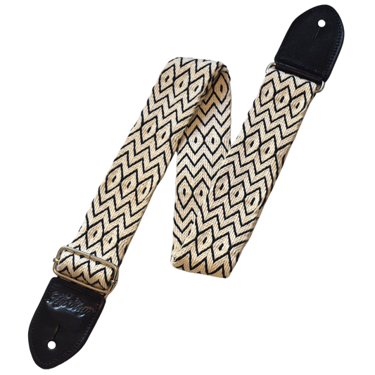 Argyle Handwoven Vintage Inspired Guitar Strap