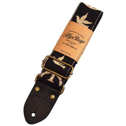 Peace & Dove Vintage Inspired Guitar Strap