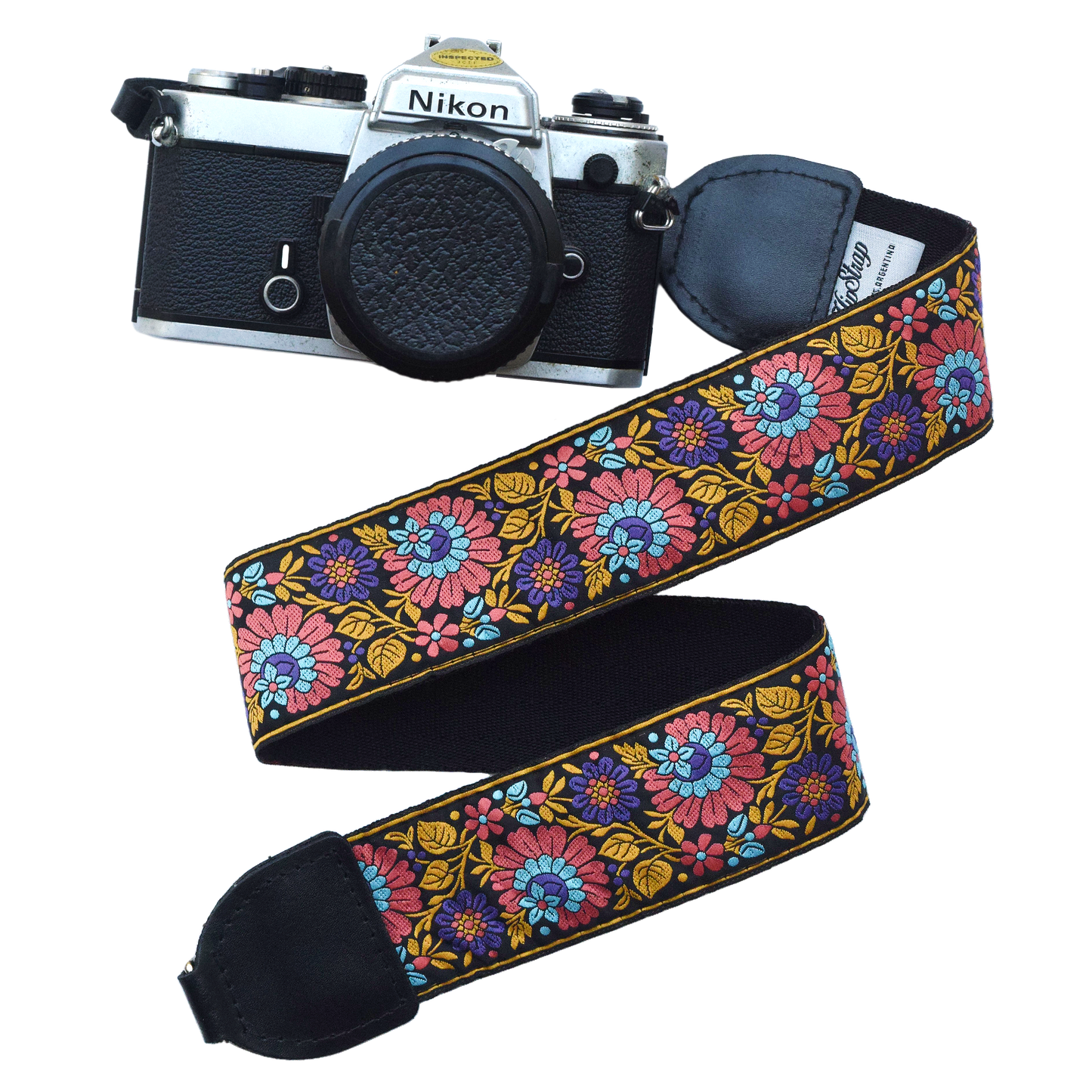 Summer of Love Vintage Inspired Camera Strap