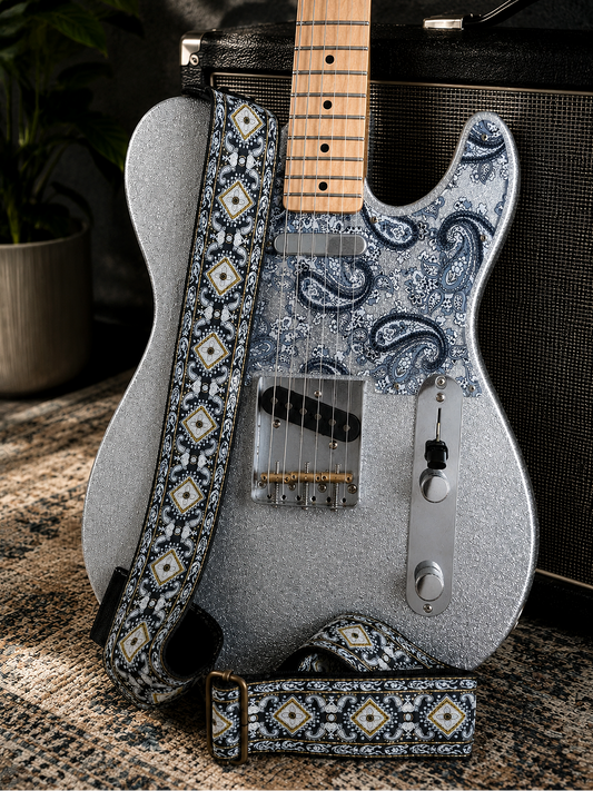 Gypsy Vintage Inspired Guitar Strap