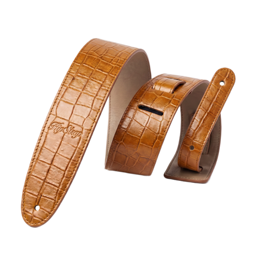 The Classic Strap - Caramel Alligator