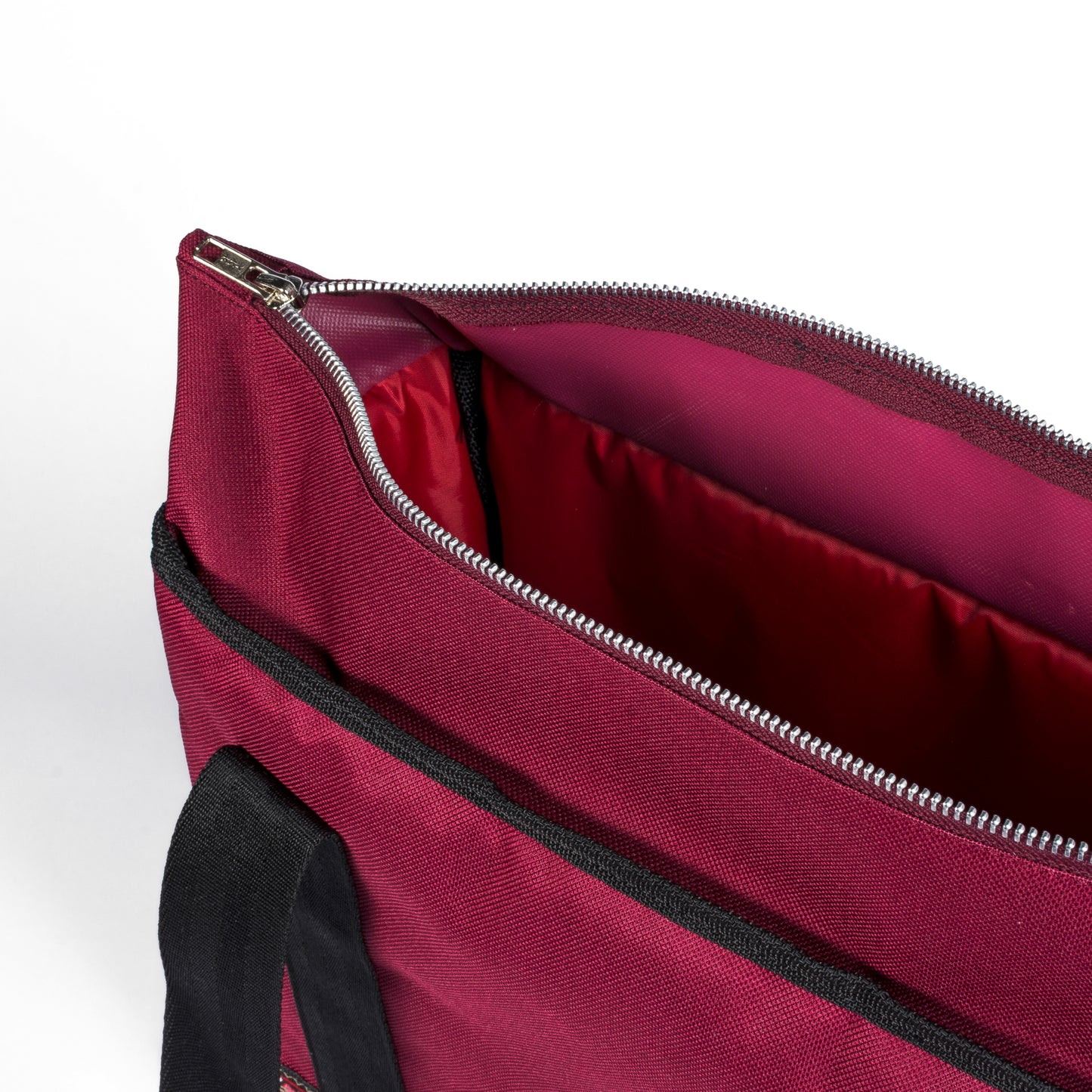 Vinyl Record Tote Bag - Monterey Burgundy